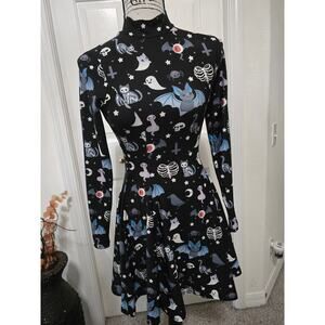 Blackmilk Hauntingly Cute Dress Size XS EUC